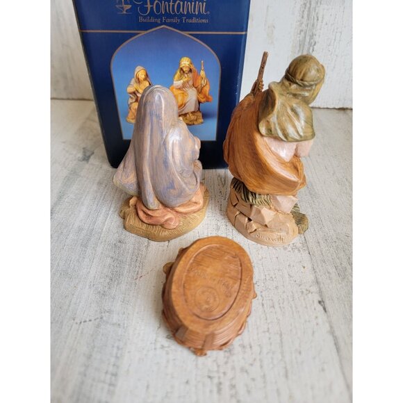 Fotanini Roman Inc Holy Family italy vintage figure Xmas - Picture 6 of 7
